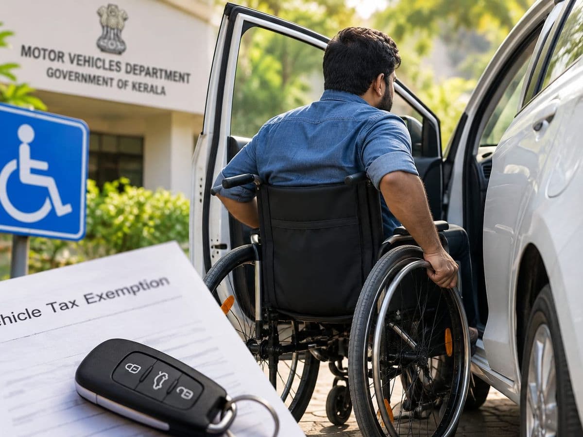 ഭിന്നശേഷിക്കാർക്ക് വാഹന നികുതി ഇളവ്; പരിധി 15 ലക്ഷം രൂപയായി ഉയർത്തി