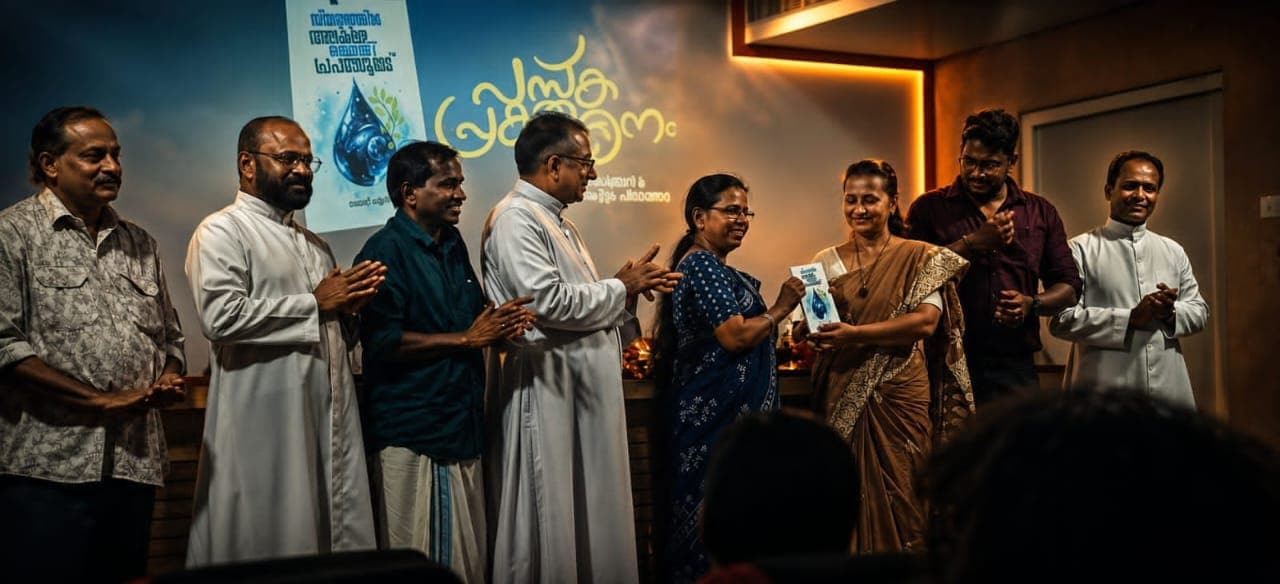 'നിന്റെയുള്ളിൽ അഴകുള്ള ഒരു തുള്ളി പ്രപഞ്ചമുണ്ട്' പുസ്തകം പ്രകാശനം ചെയ്തു