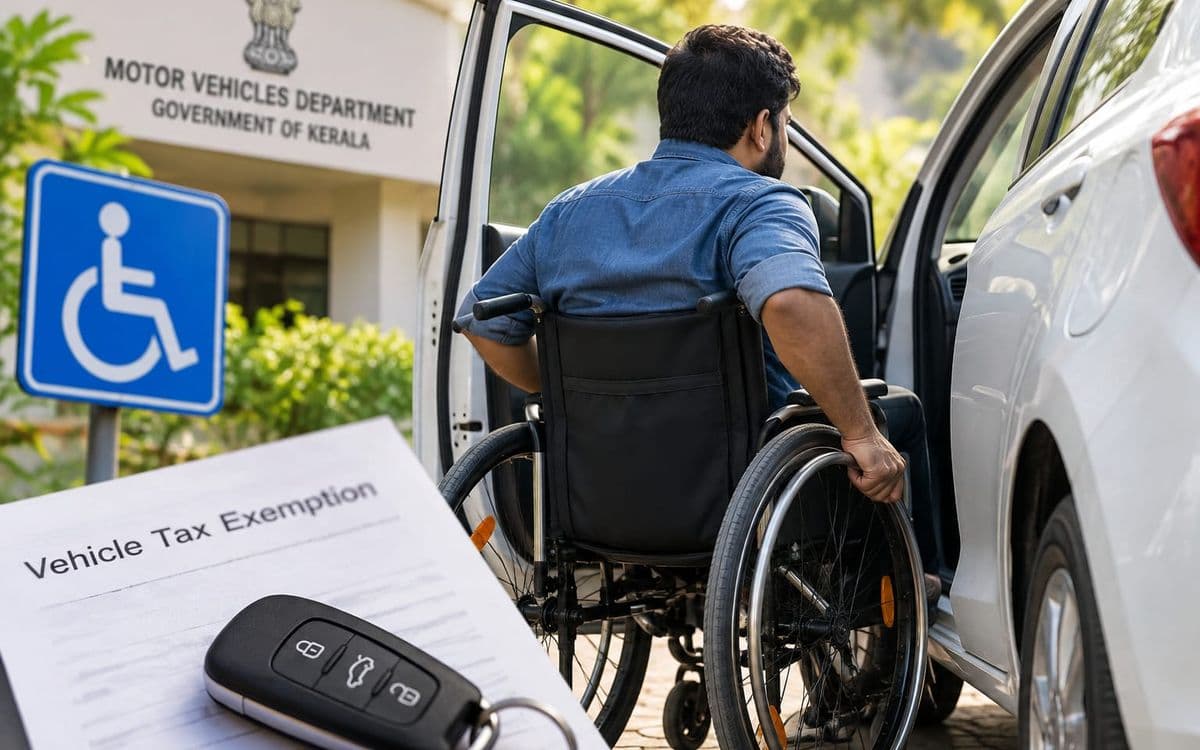 ഭിന്നശേഷിക്കാർക്ക് വാഹന നികുതി ഇളവ്; പരിധി 15 ലക്ഷം രൂപയായി ഉയർത്തി
